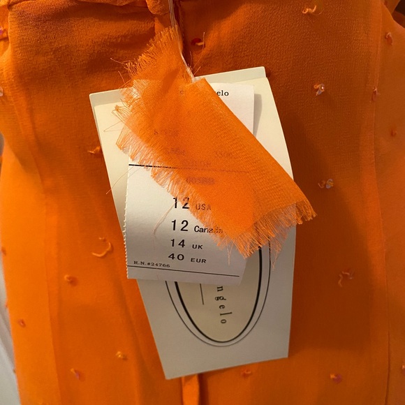 Alfred Angelo Halter cocktail gown Latin Dancer size 12 PROM - Picture 12 of 14